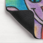 Tapis de souris Chat Heureux (Coin)