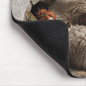 Tapis De Souris Chat himalayen et Pixie Réveil Surprise (Coin)