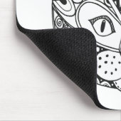 Tapis De Souris Chat inspiré (Coin)