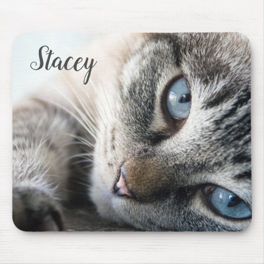 Tapis De Souris Chat Kitten personnalisé à thème souris Pad Mousep (Devant)