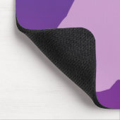 Tapis De Souris Chat Lilas sur Violet (Coin)