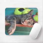 Tapis De Souris Chat Love (Avec souris)