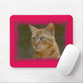 Tapis De Souris Chat Mausepad de gingembre (Avec souris)