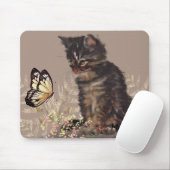 Tapis De Souris Chat mignon (Avec souris)