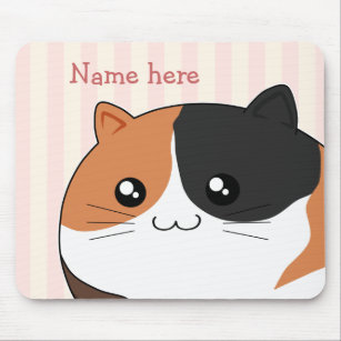 Tapis De Souris Chat Chibi Zazzle Be