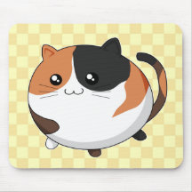 Tapis De Souris Chat Chibi Zazzle Be