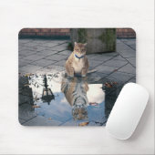 Tapis De Souris Chat miroir (Avec souris)