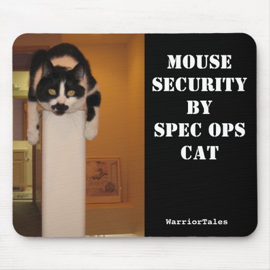 Tapis De Souris Chat Mousepad de Spéc. Ops (Devant)