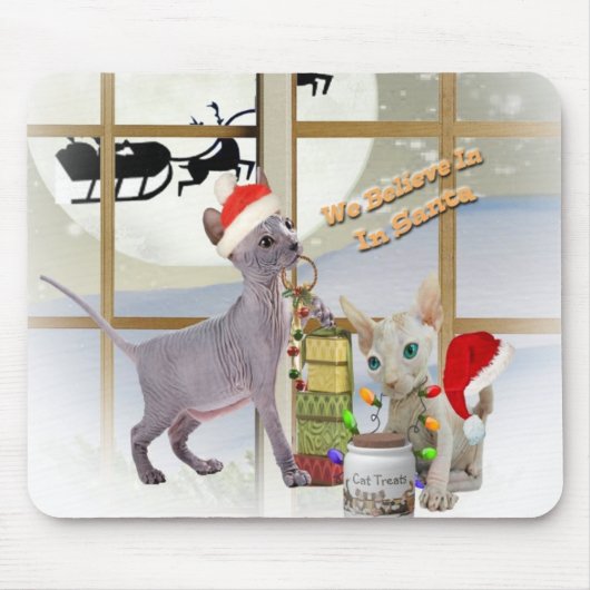 Tapis De Souris Chat Mousepads de Sphynx (Devant)