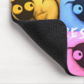 Tapis De Souris Chat multi Mousepad de Stressie (Coin)