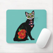 Tapis De Souris Chat noir de Sugar (Avec souris)