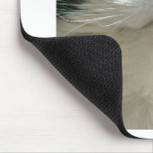 Tapis De Souris Chat noir et blanc (Coin)