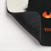 Tapis De Souris Chat noir grumeux (Coin)