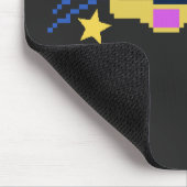 Tapis De Souris Chat noir Halloween Art - Éffrayant & mignon (Coin)