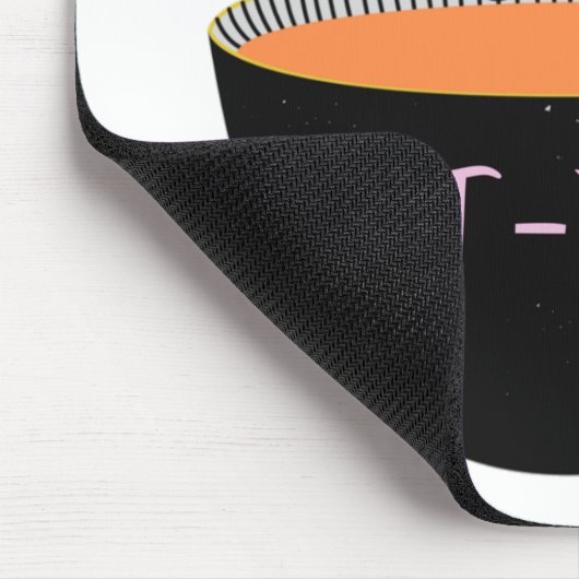 TAPIS DE SOURIS CHAT NOIR KIT-THÉ (Coin)