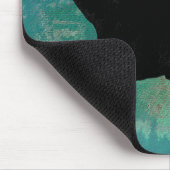 Tapis De Souris Chat noir Mousepad (Coin)