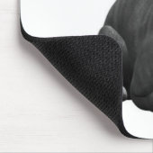 Tapis de souris Chat Noir Tranquille (Coin)
