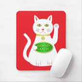 Tapis De Souris Chat Oriental Lucky (Avec souris)