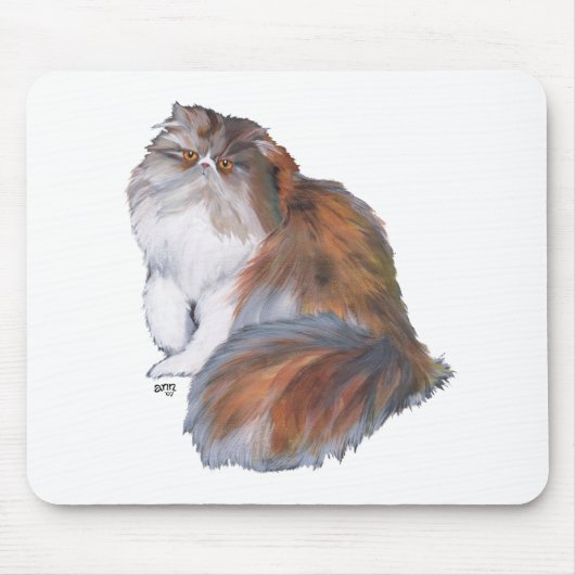 Tapis De Souris Chat Persan Calico (Devant)