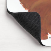 Tapis De Souris Chat Persan roux à poil long (Coin)