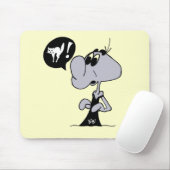 tapis de souris chat personnage BIBI (Avec souris)