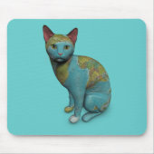 Tapis De Souris Chat Planète (Devant)