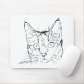 Tapis De Souris Chat Puddy (Avec souris)