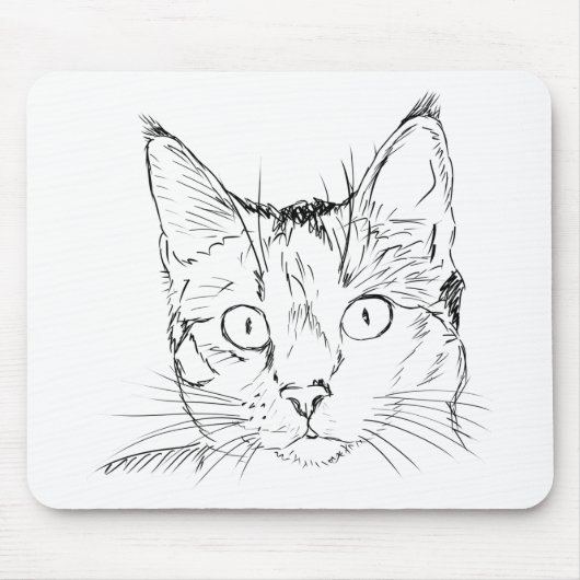 Tapis De Souris Chat Puddy (Devant)