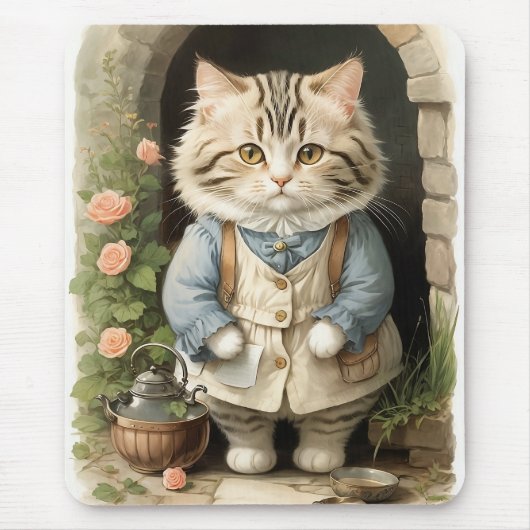 Tapis De Souris Chat Ragamuffin (Devant)
