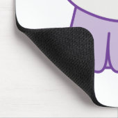 Tapis De Souris chat regardant le ciel (Coin)