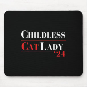 Tapis De Souris Chat sans enfant Dame 24 Chemise Kamala Harris Pré