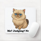 Tapis de souris Chat Sassy (Avec souris)