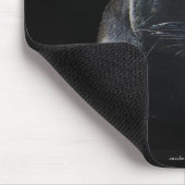 Tapis De Souris Chat sauvage de Jaguar noir Mousepad (Coin)