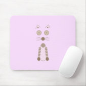 Tapis De Souris Chat simple (Avec souris)
