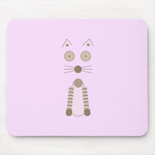 Tapis De Souris Chat simple (Devant)
