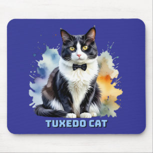 Tapis De Souris Chat smoking élégant