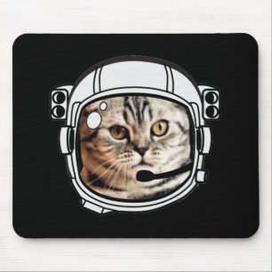 Tapis De Souris Chat spatial