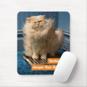 Tapis De Souris Chat sur la grille (Avec souris)