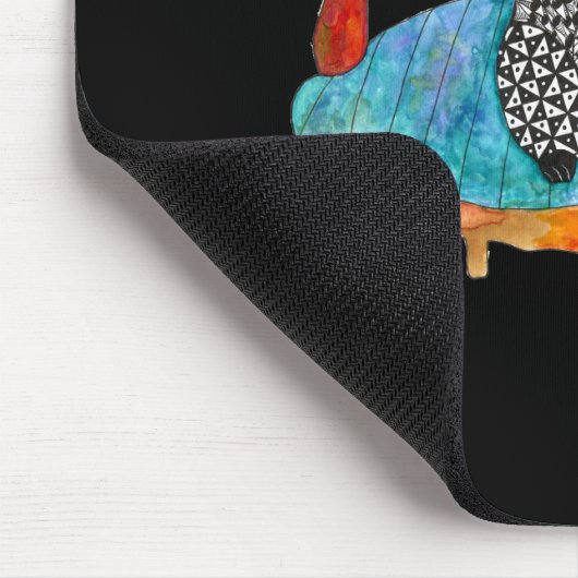 Tapis De Souris Chat sur une chaise Mousepad (Coin)