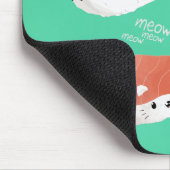 Tapis De Souris Chat sushi mignon (Coin)