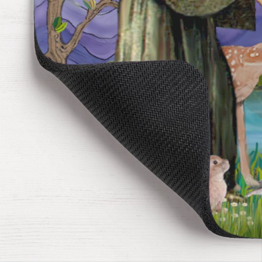 Tapis De Souris Chat (Tabby 2) - Saint François (Coin)