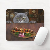 Tapis De Souris chat, table, animaux (Avec souris)