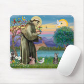 Tapis De Souris Chat (Tigré 2) - Saint François (Avec souris)