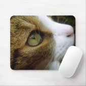 Tapis De Souris Chat tigré Mousepad (Avec souris)