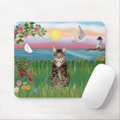 Tapis De Souris Chat (tigré) - Phare (Avec souris)
