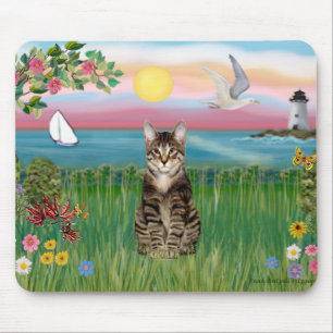Tapis De Souris Chat (tigré) - Phare