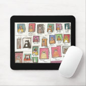 Tapis De Souris Chat-Toons (Avec souris)