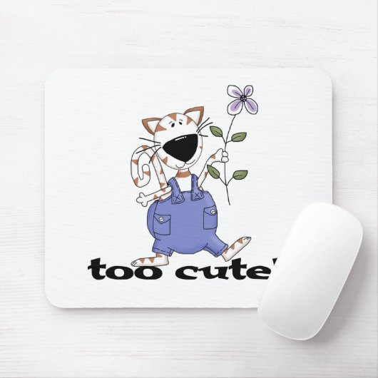 Tapis De Souris Chat trop mignon de Kitty (Avec souris)