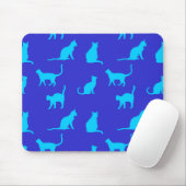 Tapis de souris chat vibrant (Avec souris)