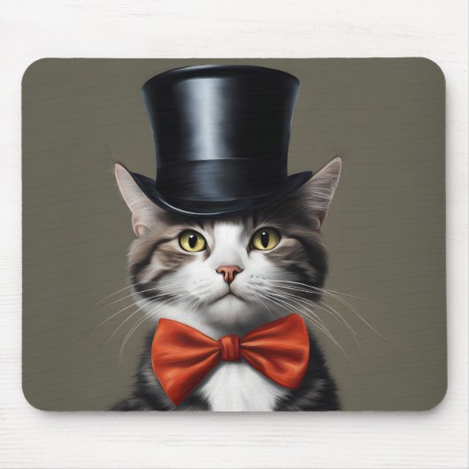 Tapis De Souris Chat victorien (Devant)
